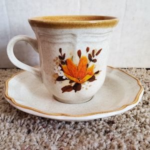 Mikasa Garden Club Flowerfest Cup & Saucer